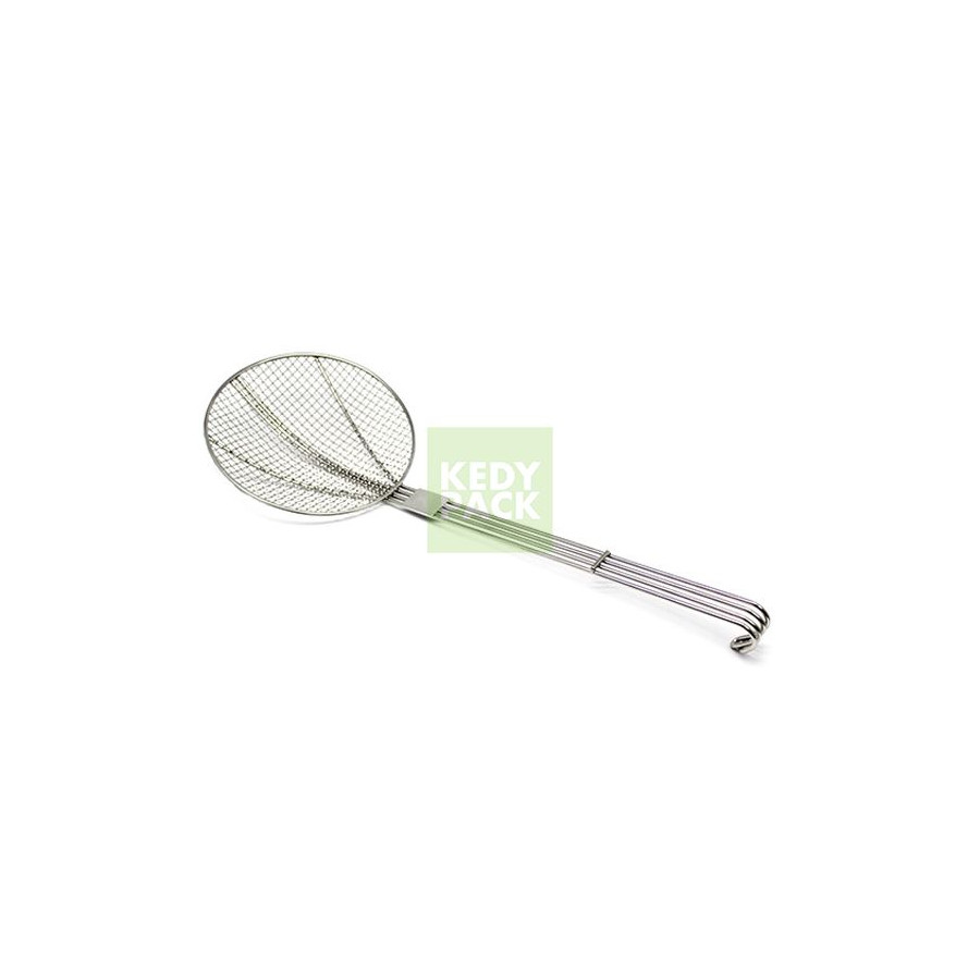 Passoire inox à manche pour friture
