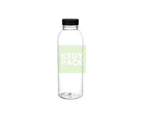 Bouteille vide plastique scellable