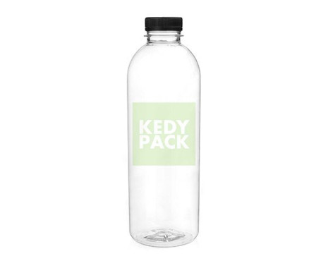 Bouteille vide plastique scellable