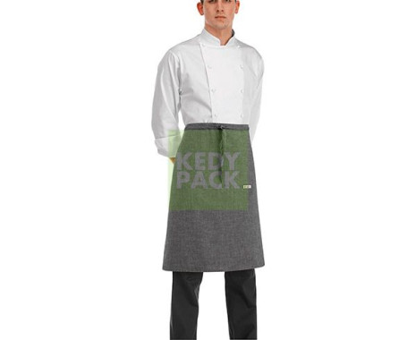 Demi tablier de chef cuisinier