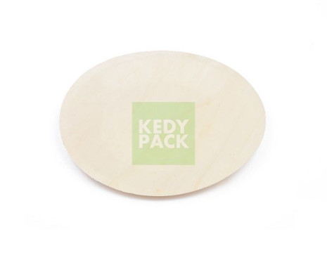 Assiette ronde en bois