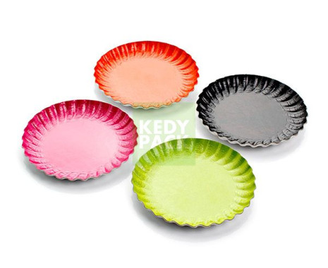 Mini assiettes support entremet