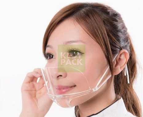 Masque hygiénique transparent rigide