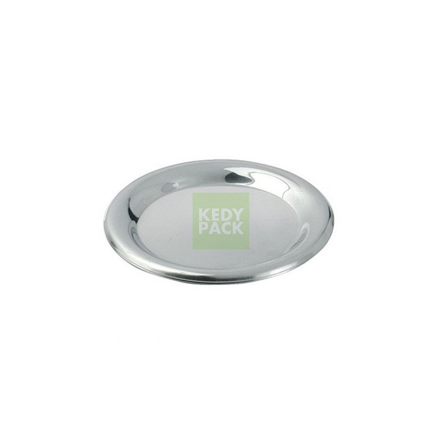 Plateau inox pourboire