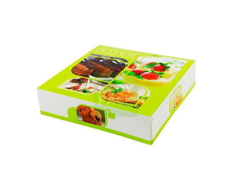 Boîte pâtisserie en carton imprimé