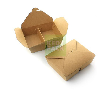 Boîte Bio pack barquette compartiment