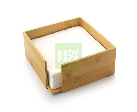Distributeur pour serviette en bambou