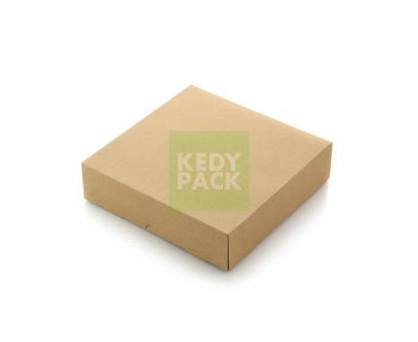 Boîte pâtissière en carton Kraft