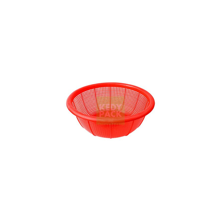 Passoire cuisine rond poignée ROUGE Passoire cuisine rond poignée ROUGE