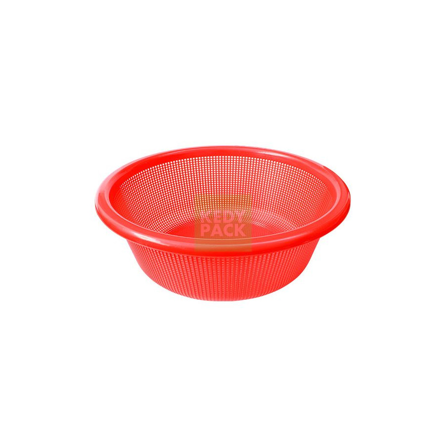 Passoire cuisine rond poignée ROUGE Passoire cuisine rond poignée ROUGE
