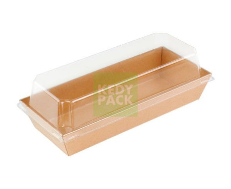 Boîte en carton avec couvercle KAKI