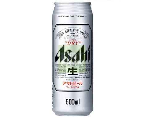 Bière japonaise ASAHI en canette