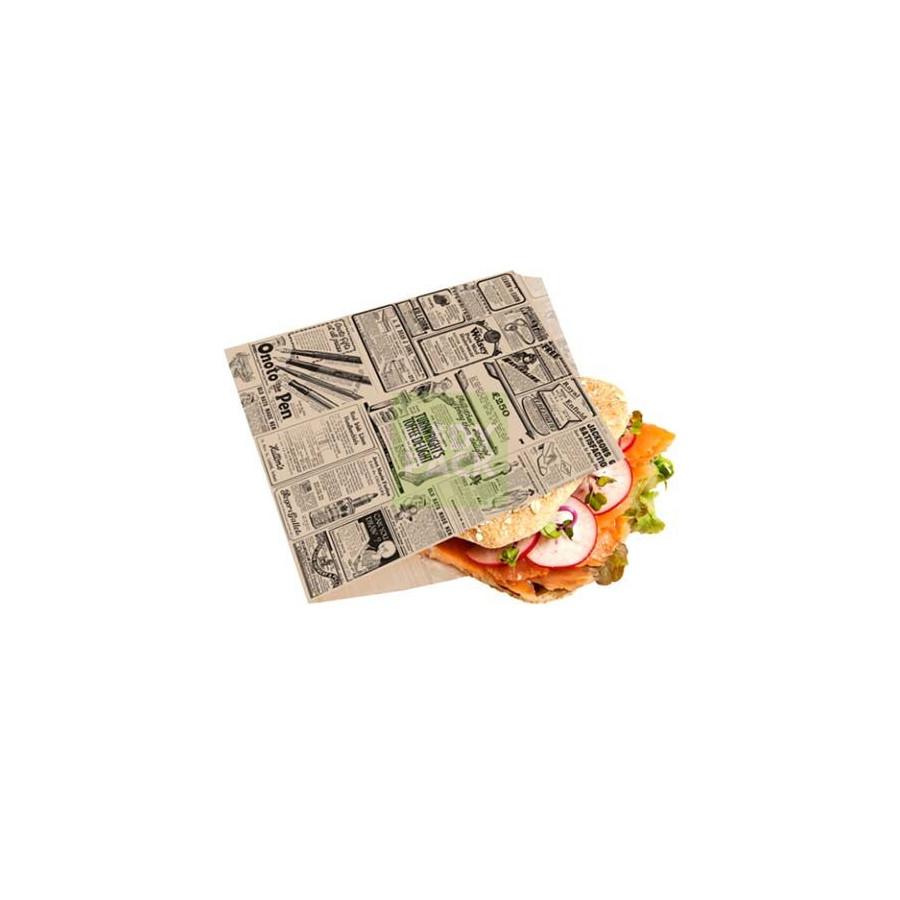 Sachet papier style journal