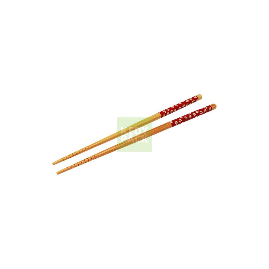 Baguette en bois avec motif sakura