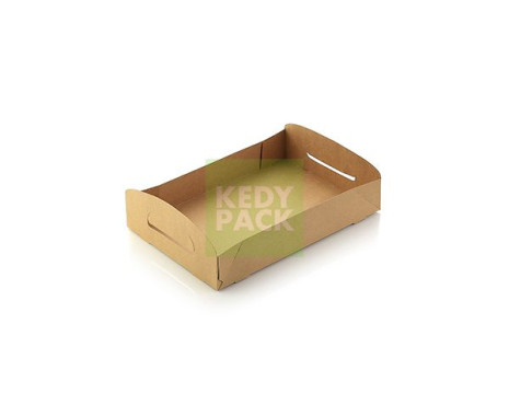 Boîte Traiteur Fenêtre Carton Kraft
