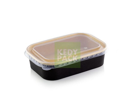 Boîte + couvercle PP micro-ondable