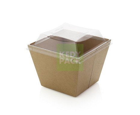 Boîte Diamant Carton + couvercles PET