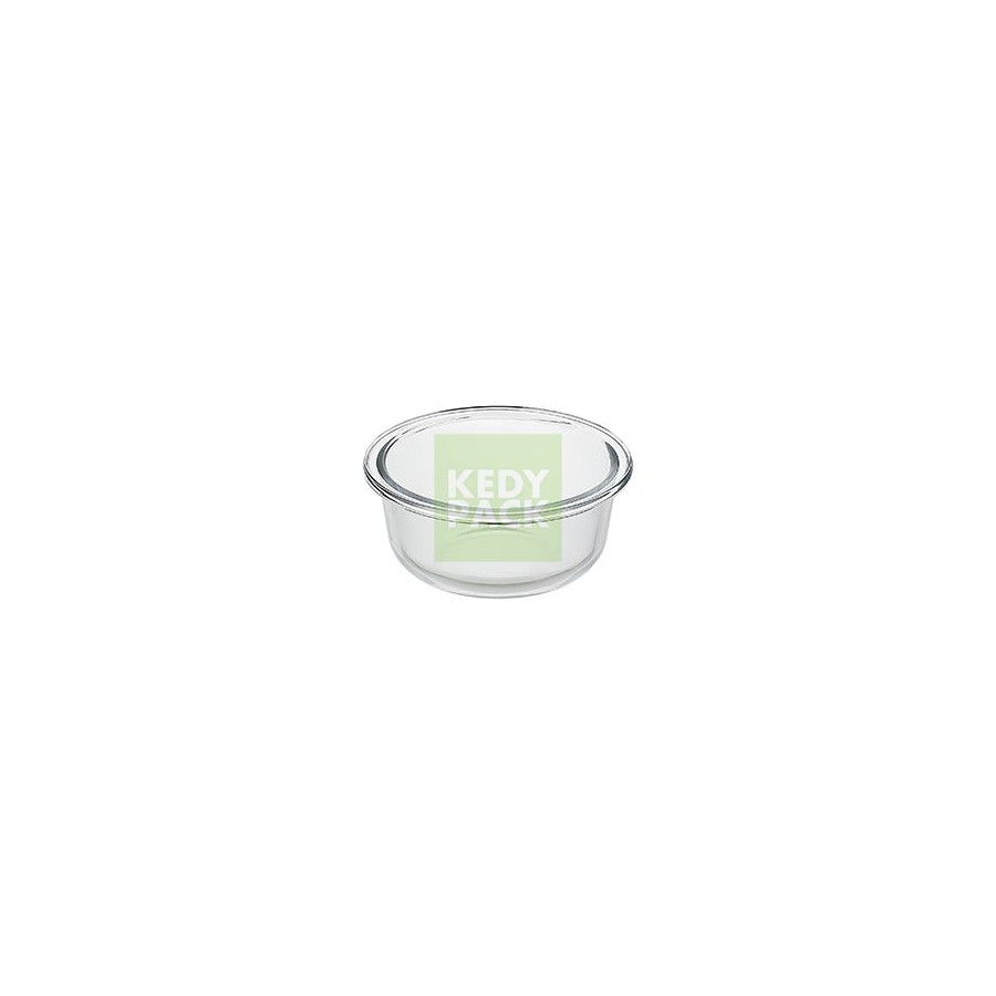 Boite hérmetique verre, couvercle PP