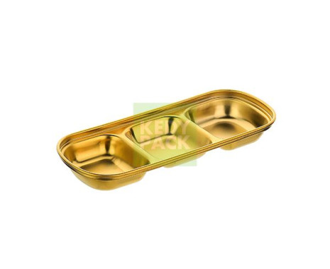 Coupelle en inox dorée