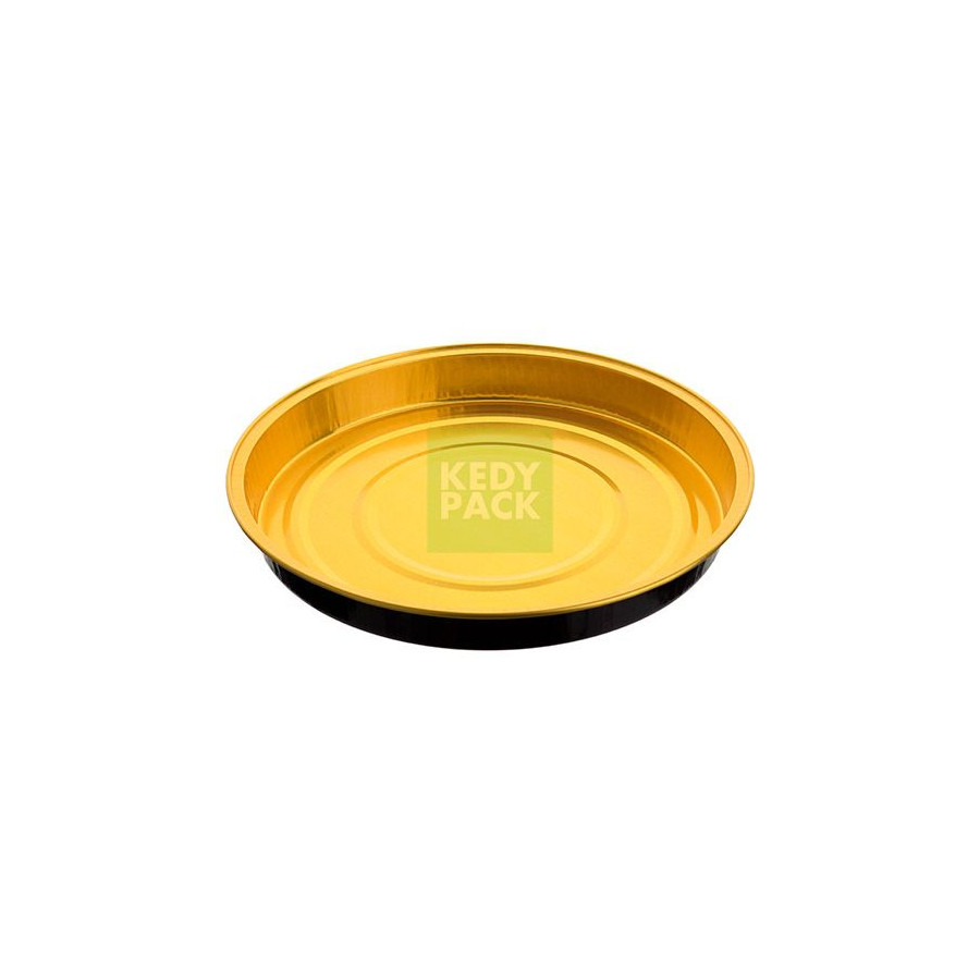 Moule rond en aluminium rond noir Moule rond en aluminium rond noir