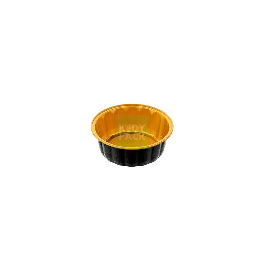 Moule rond en aluminium rond noir Moule rond en aluminium rond noir