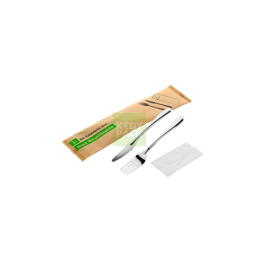 Kit couvercle inox réutilisable Kit couvercle inox réutilisable