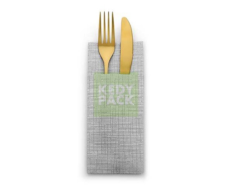 Serviette Airlaid Plié effet tissu