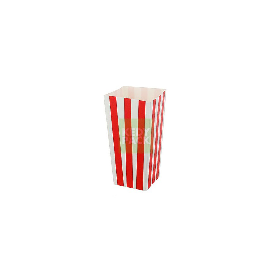 Boite à Pop Corn rouge blanc