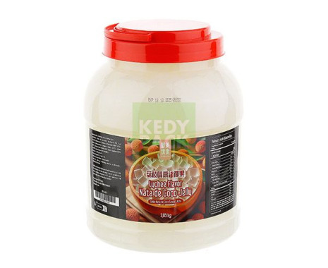 Gelée de Nata de Coco Saveur Litchi