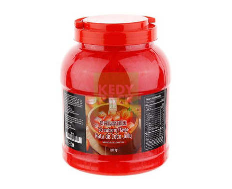 Gelée de Nata de Coco Saveur Fraise