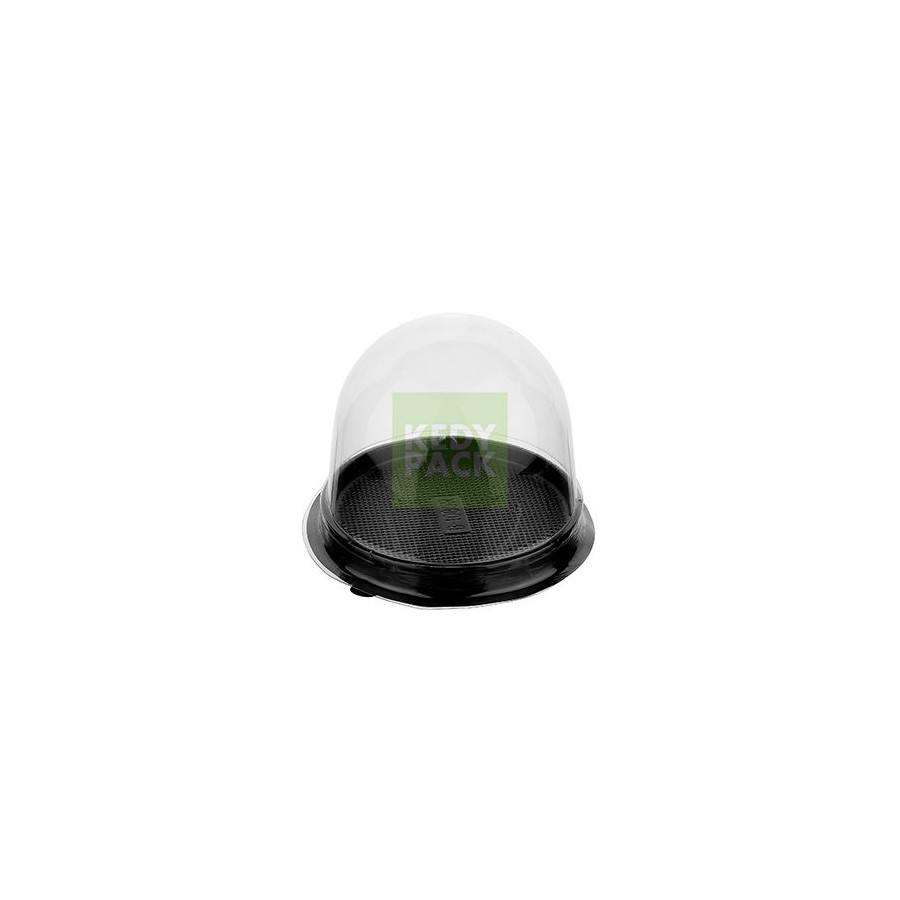 Boîte Ronde à Gâteau noir et Cloche Boîte Ronde à Gâteau noir et Cloche