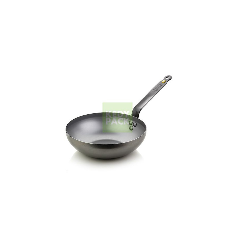 WOK Bombé en Acier MINERAL B - De Buye