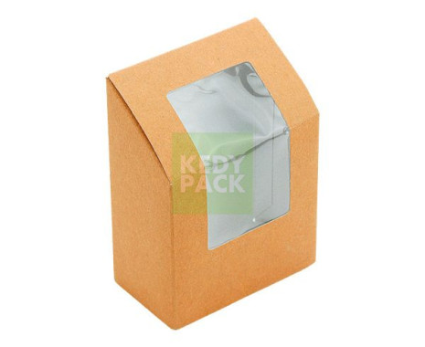 Boîte wrap avec fenêtre transparent