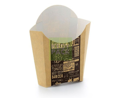 Cornets à frite en carton