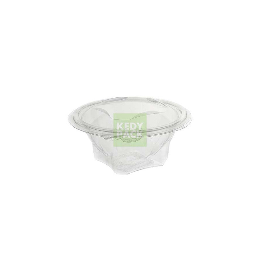 Bol salade rond, couvercle charnière