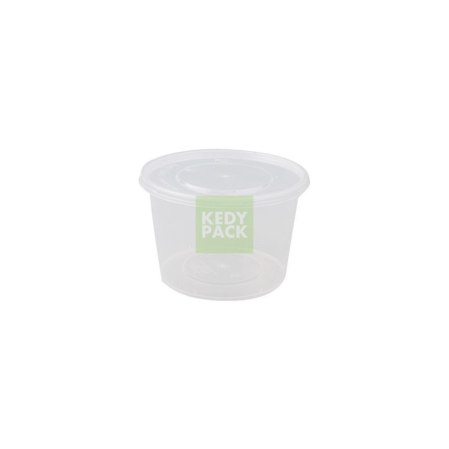 Pot Rond Rigide et Couvercle