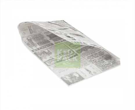 Sachet papier style journal ancien