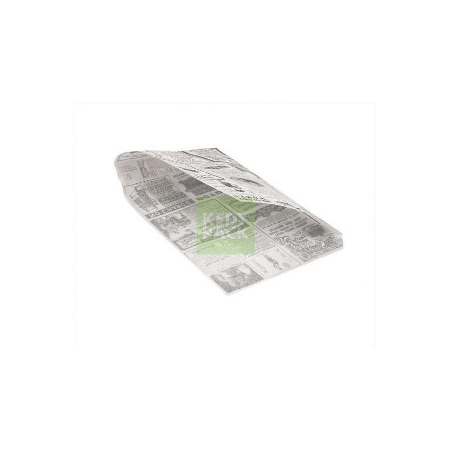 Sachet papier style journal ancien