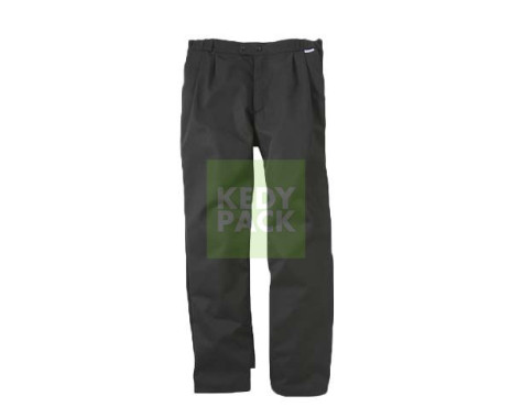 Pantalon Noir à Bouton