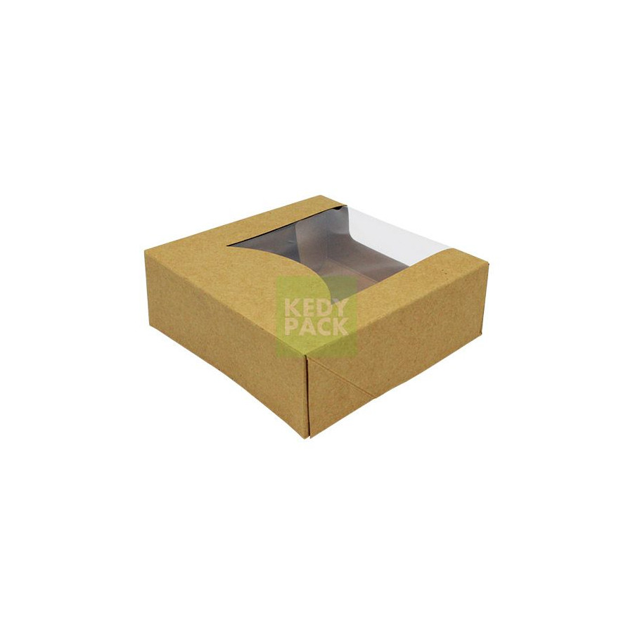Boite kraft avec fenêtre Boite kraft avec fenêtre