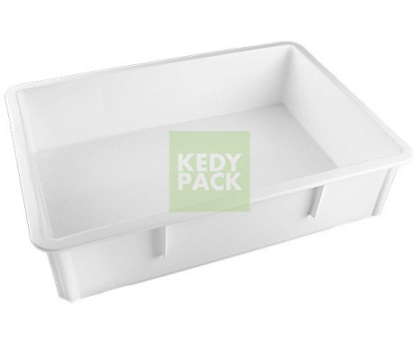 Bac rectangulaire à pâte 1/2