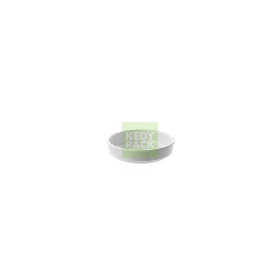 Bol blanc rond plastique réutilisable