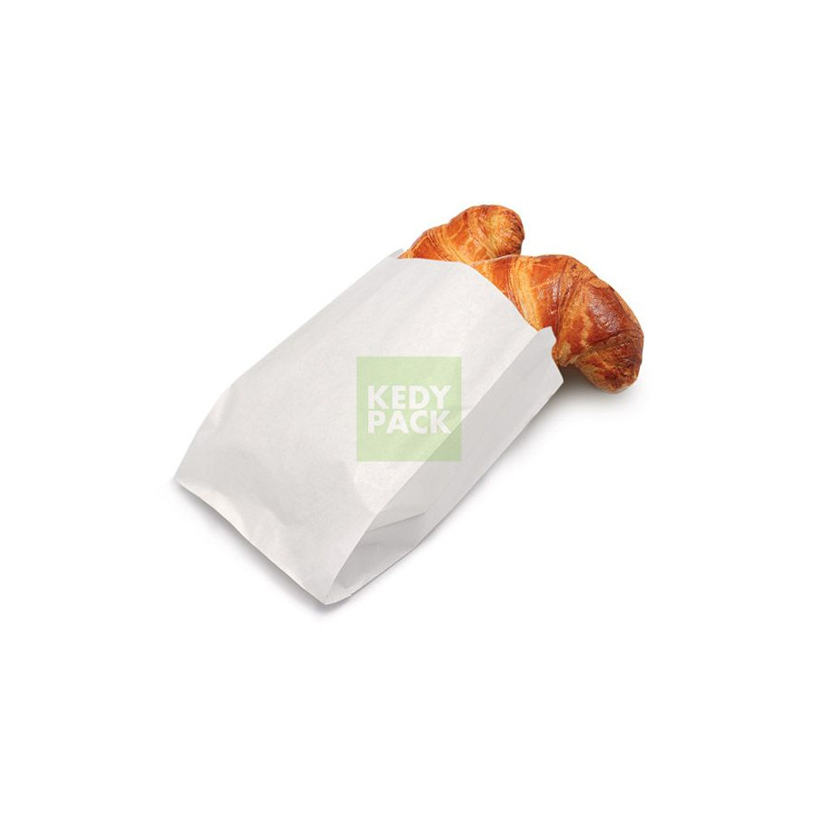 Sac Blanc en Papier pour Viennoiserie Sac Blanc en Papier pour Viennoiserie