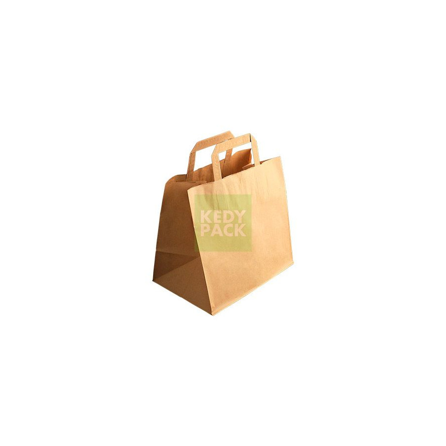 Sac papier kraft avec poignée Sac papier kraft avec poignée