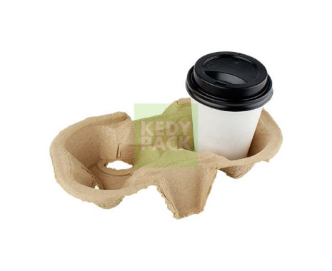 Support Porte Gobelet Kraft en Carton