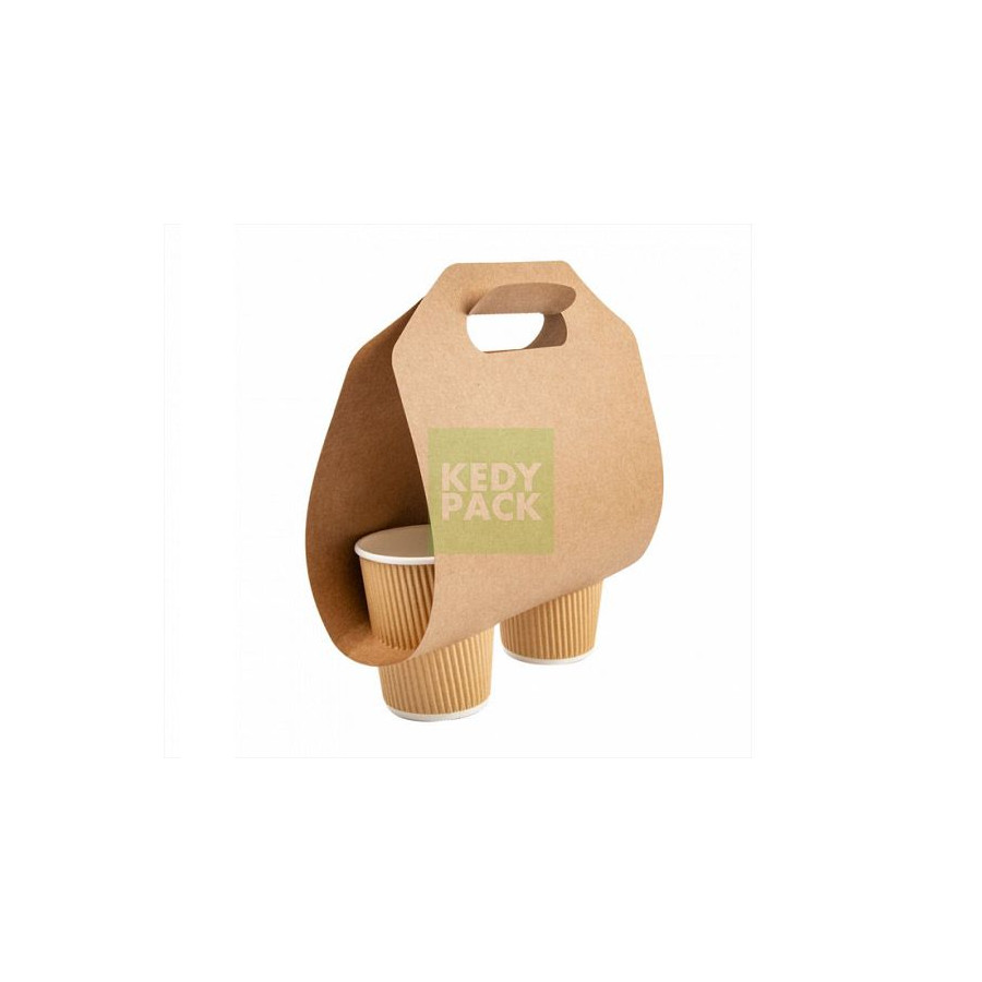 Support Porte Gobelet Kraft en Carton