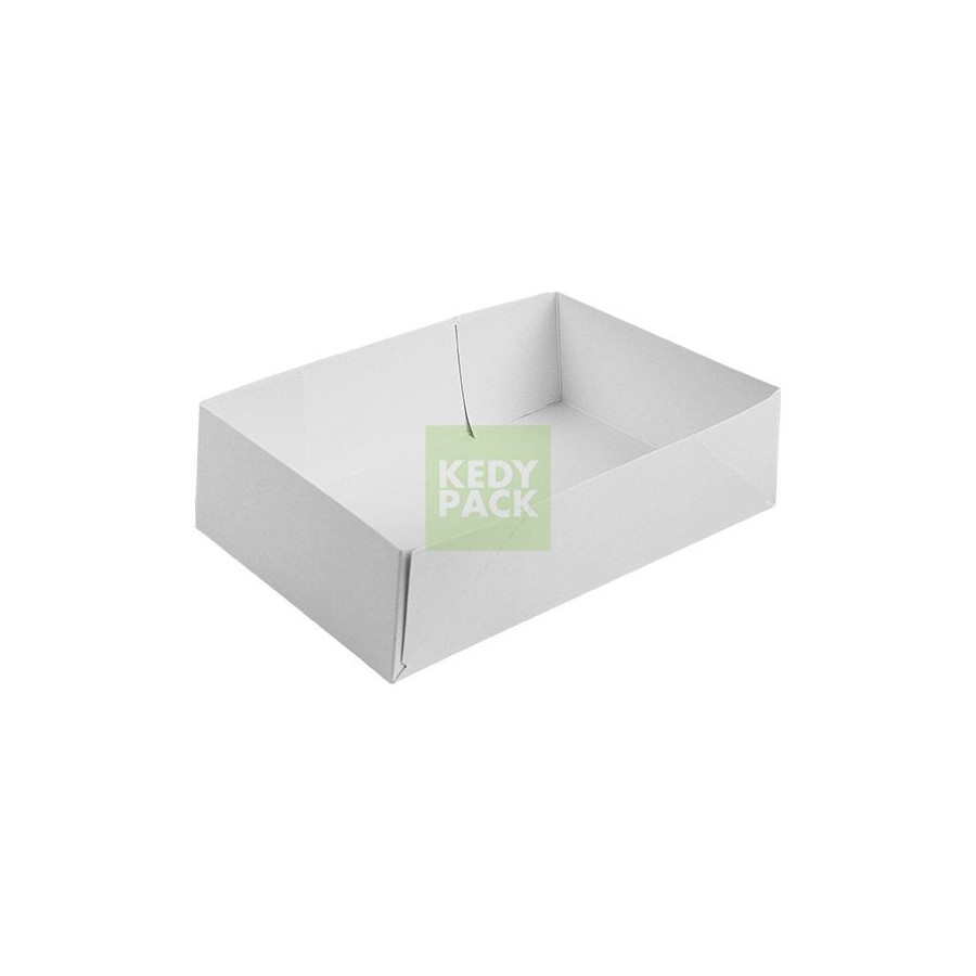 Caissettes pâtissières blanches