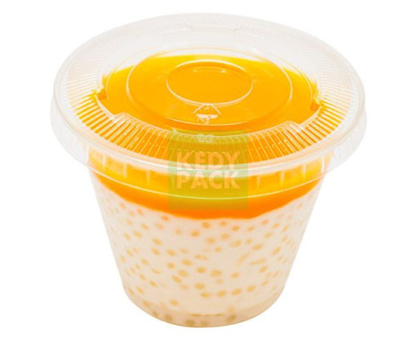 Pot à Dessert en Plastique PET