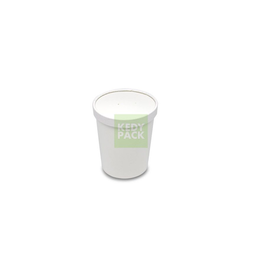 Pot et Couvercle Blanc