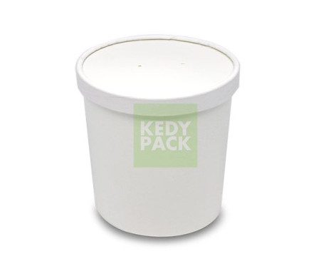 Pot et Couvercle Blanc